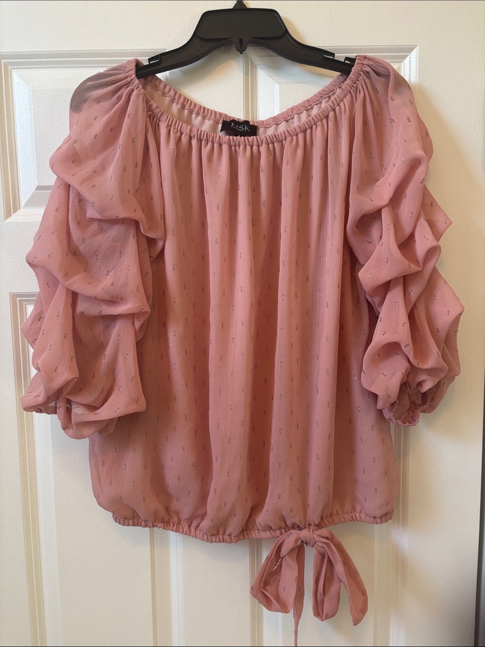 MSK pink top size L